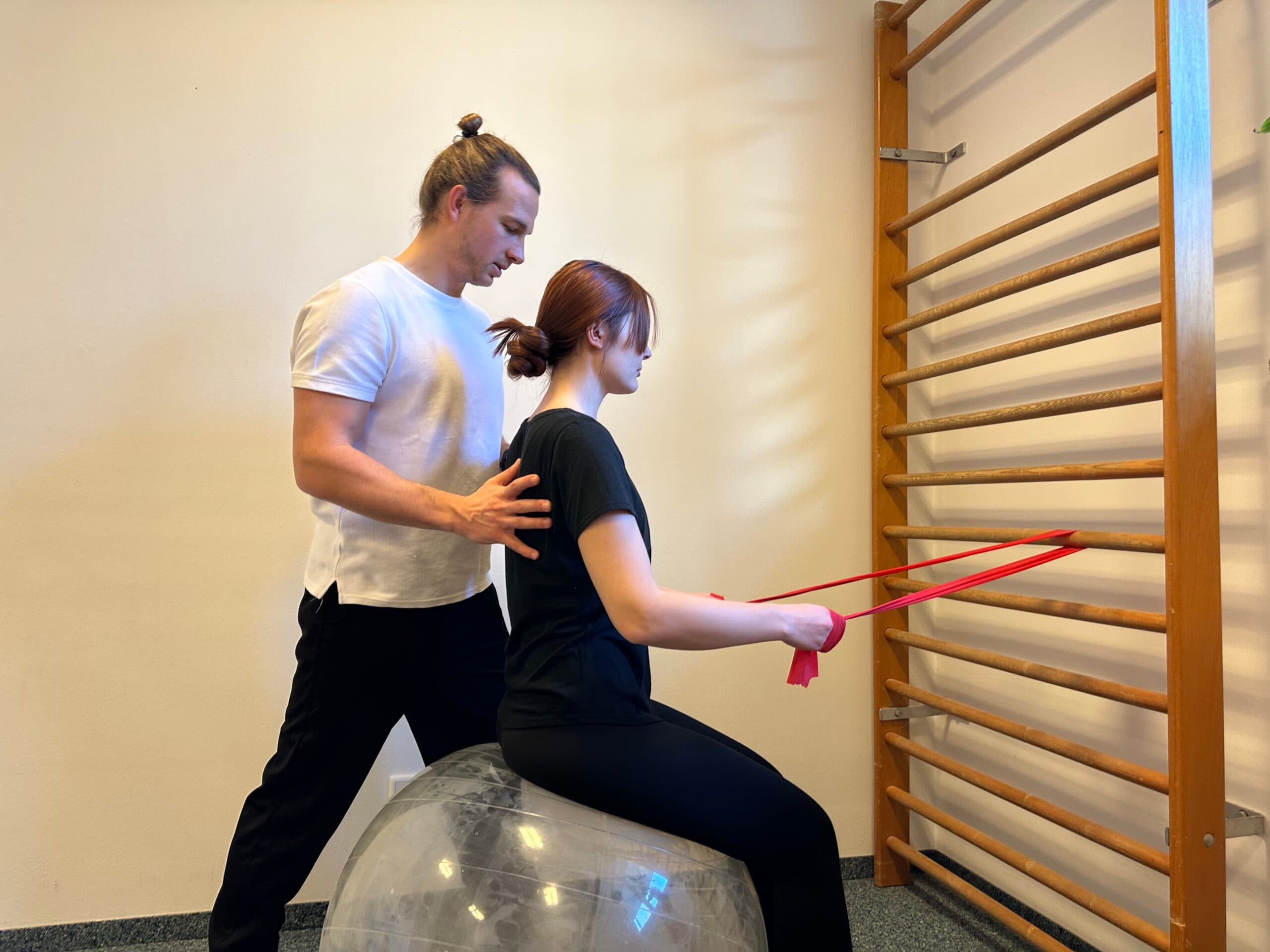 Behandlung: Kinesiotaping