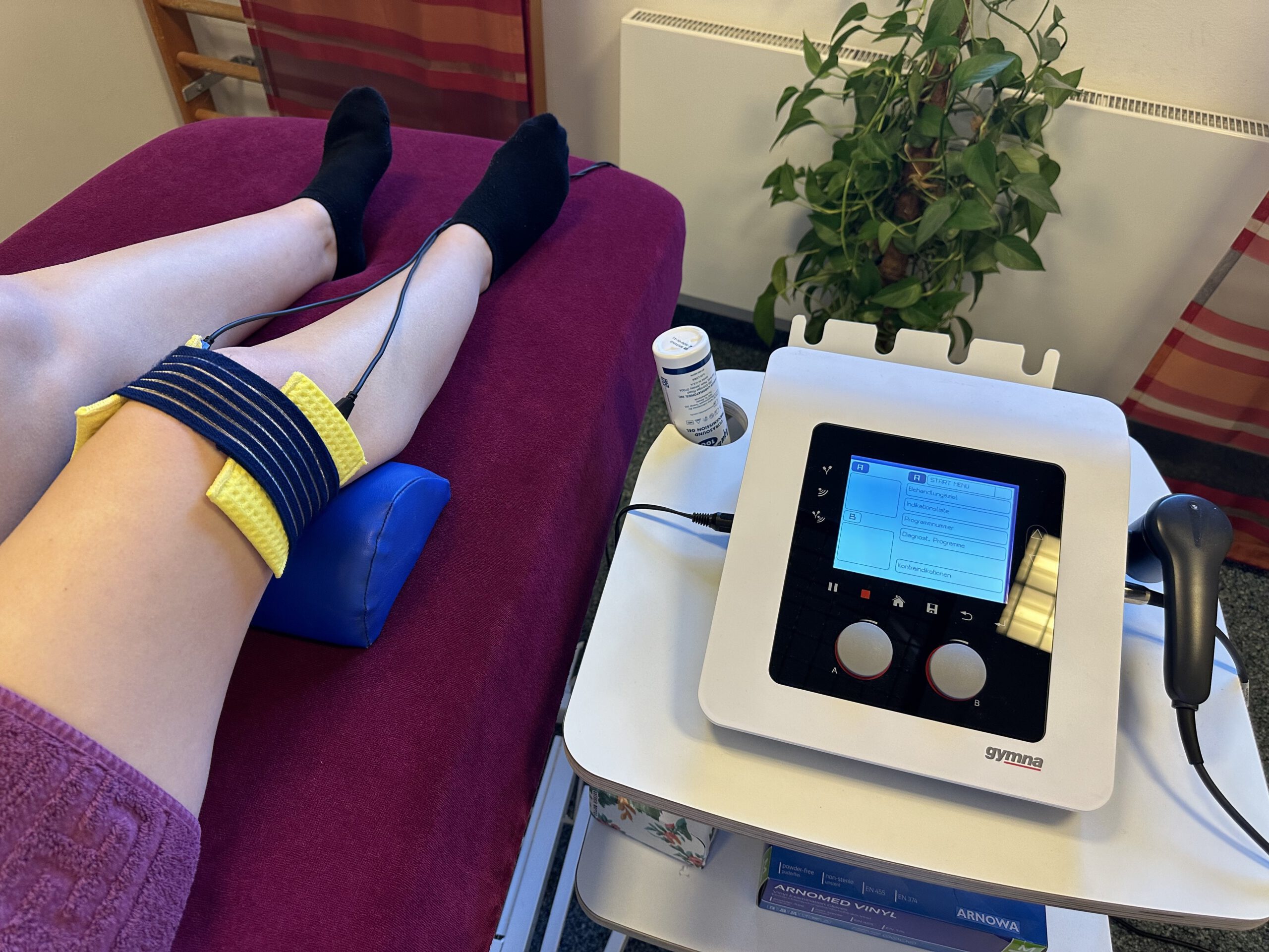 Elektrotherapie und Ultraschallanwendungen